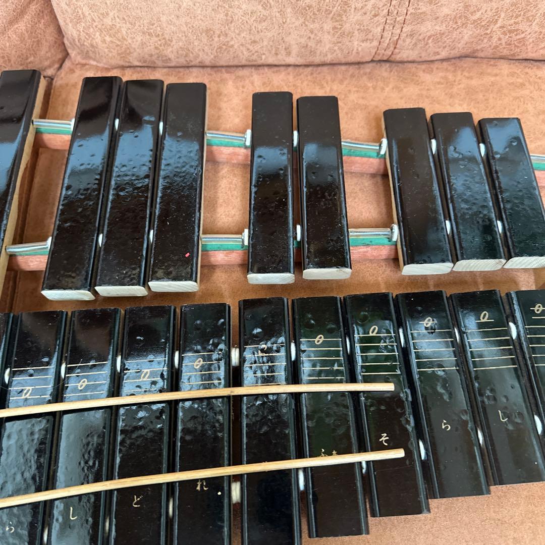 YAMAHA 卓上木琴 No.185 30音 ヤマハ シロフォン　モッキン