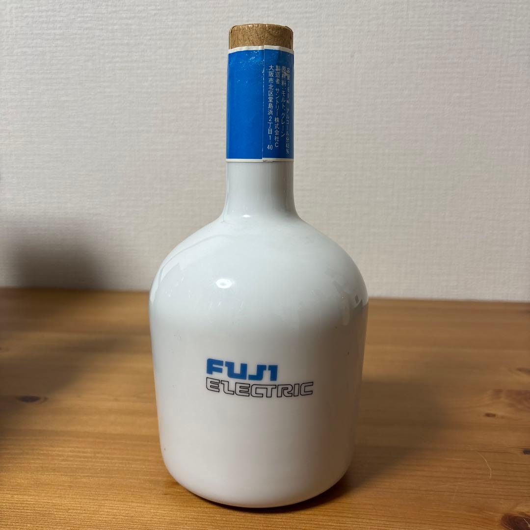 サントリーウイスキー　特級　富士エレクトリック　記念ボトル　陶器ボトル　未開封
