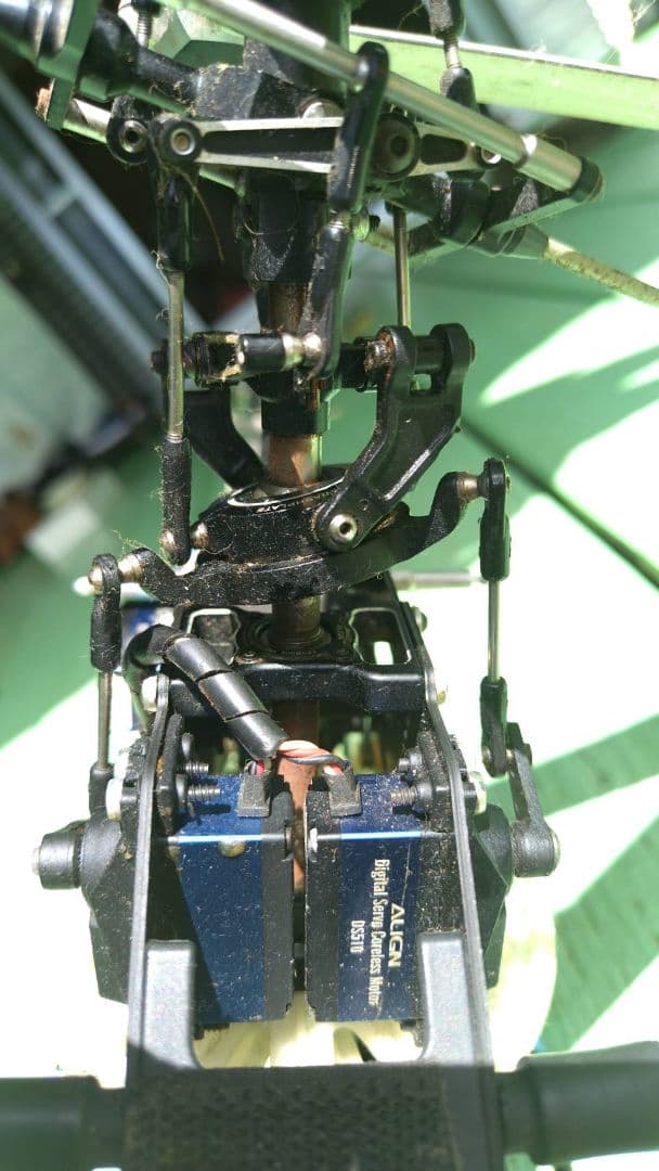 TREX-500と何かのプロポ