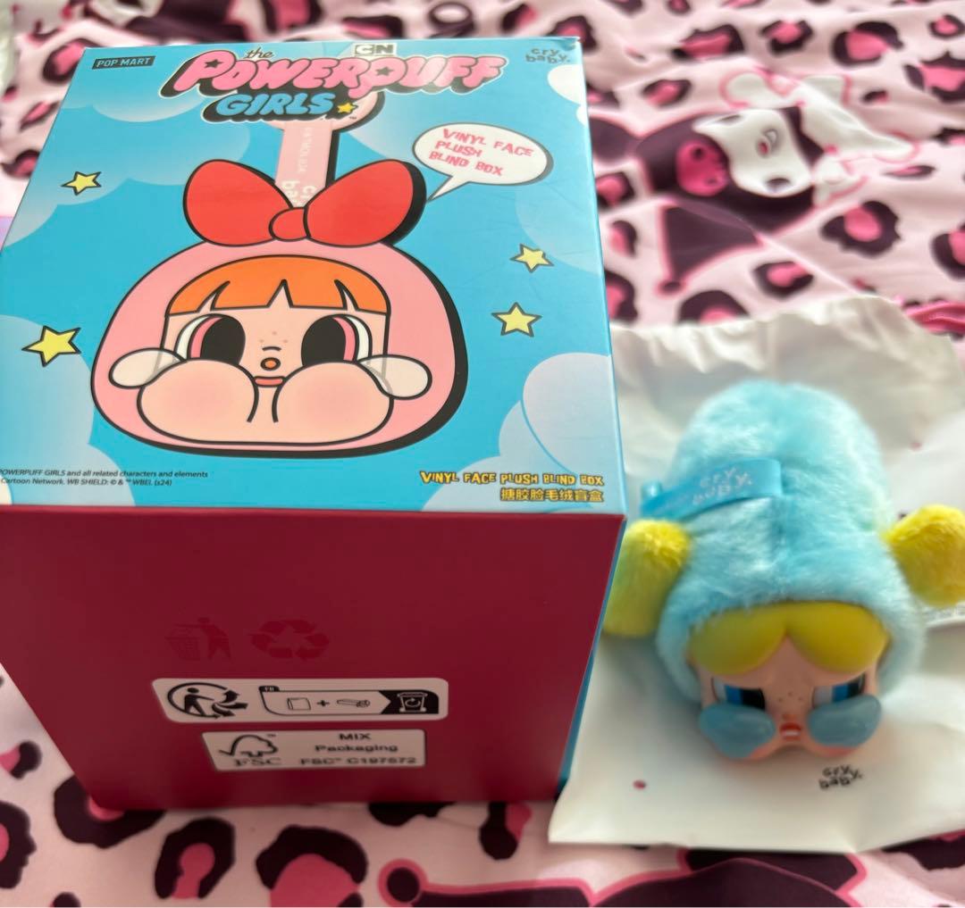 ポップマートCRY BABY クライベビー人気6点ぬいぐるみキーホルダーセット