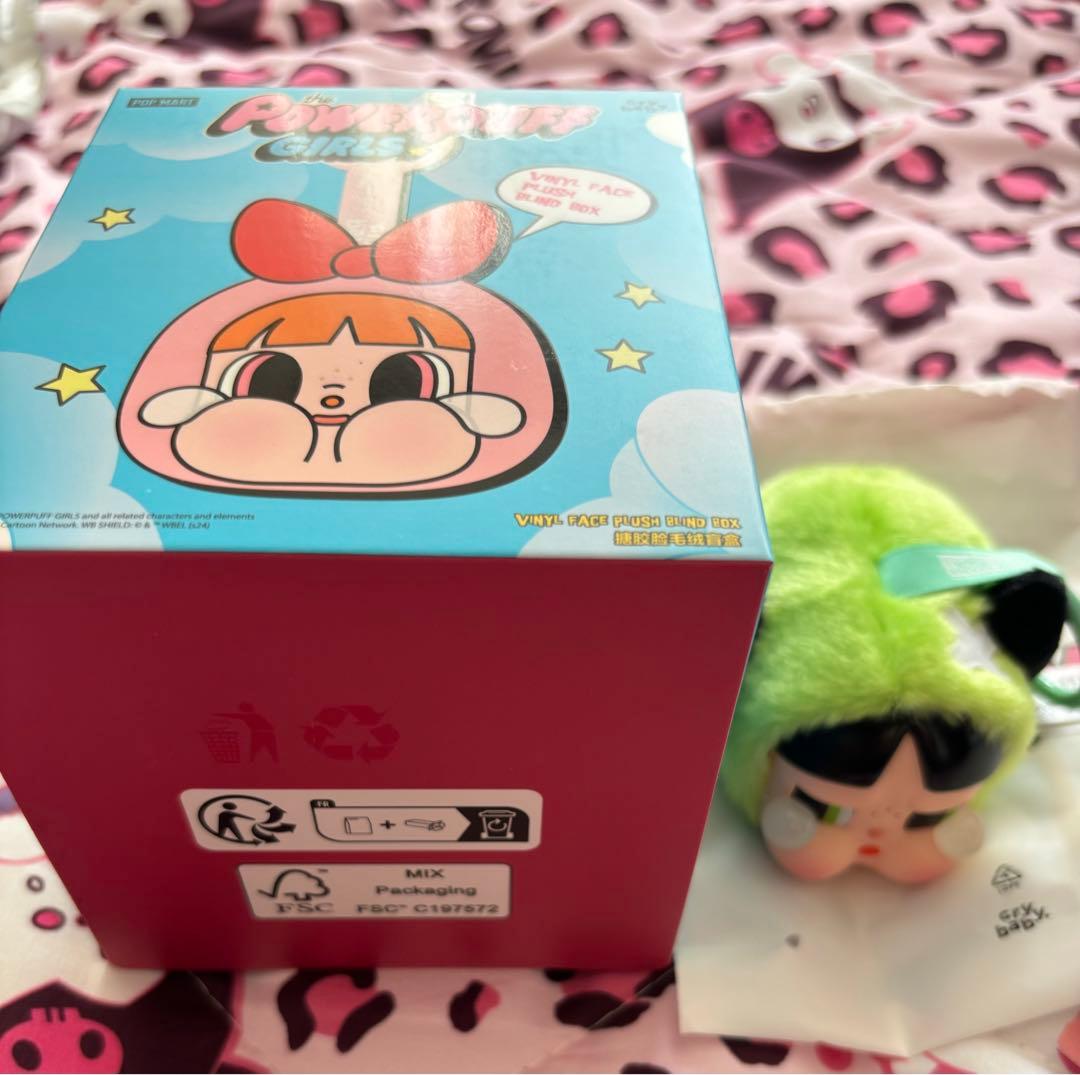 ポップマートCRY BABY クライベビー人気6点ぬいぐるみキーホルダーセット