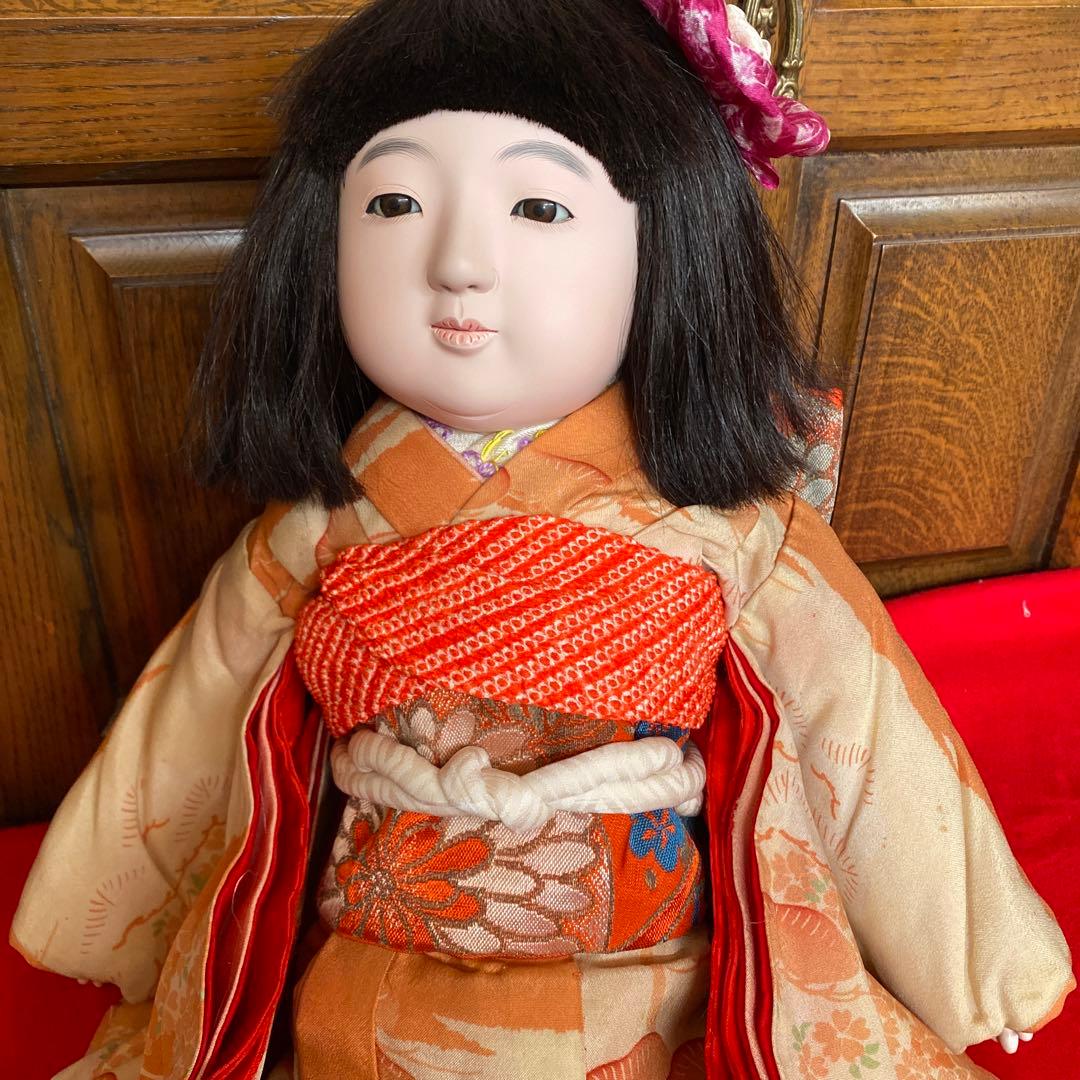 市松人形　徳山　１５号　５２ｃｍ位