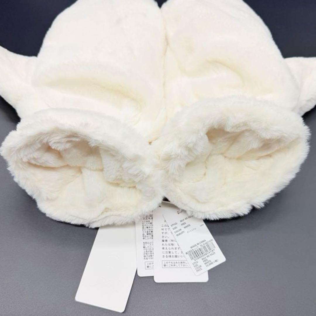 【新品・未使用・タグ付き】マークアンドロナ ポーラ ファー グローブ