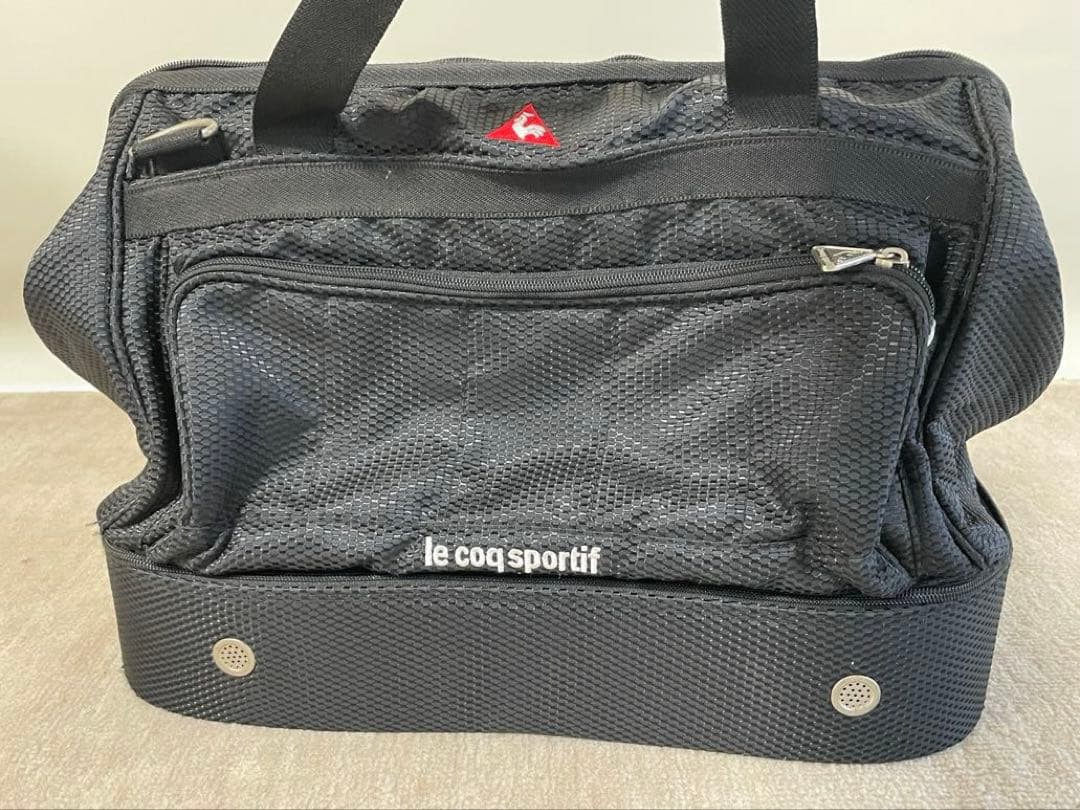 le coq sportif ルコックスポルティフ ゴルフ ボストンバッグ 美品