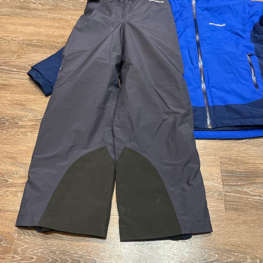 mont-bell モンベル　150男の子　　女の子スキーウェア　スノーウェア
