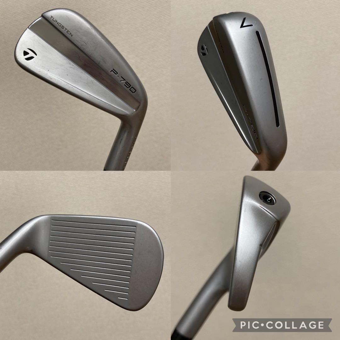 希少 美品 テーラーメイド P790 2023 支給品 アイアンセット 4〜PW