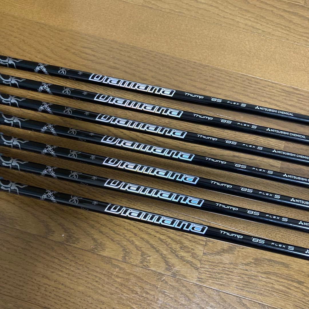 希少 美品 テーラーメイド P790 2023 支給品 アイアンセット 4〜PW