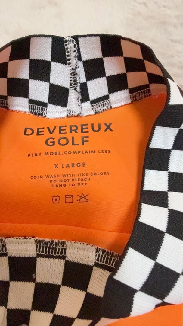 DEVEREUX GOLF More Tripチェッカーリブモック