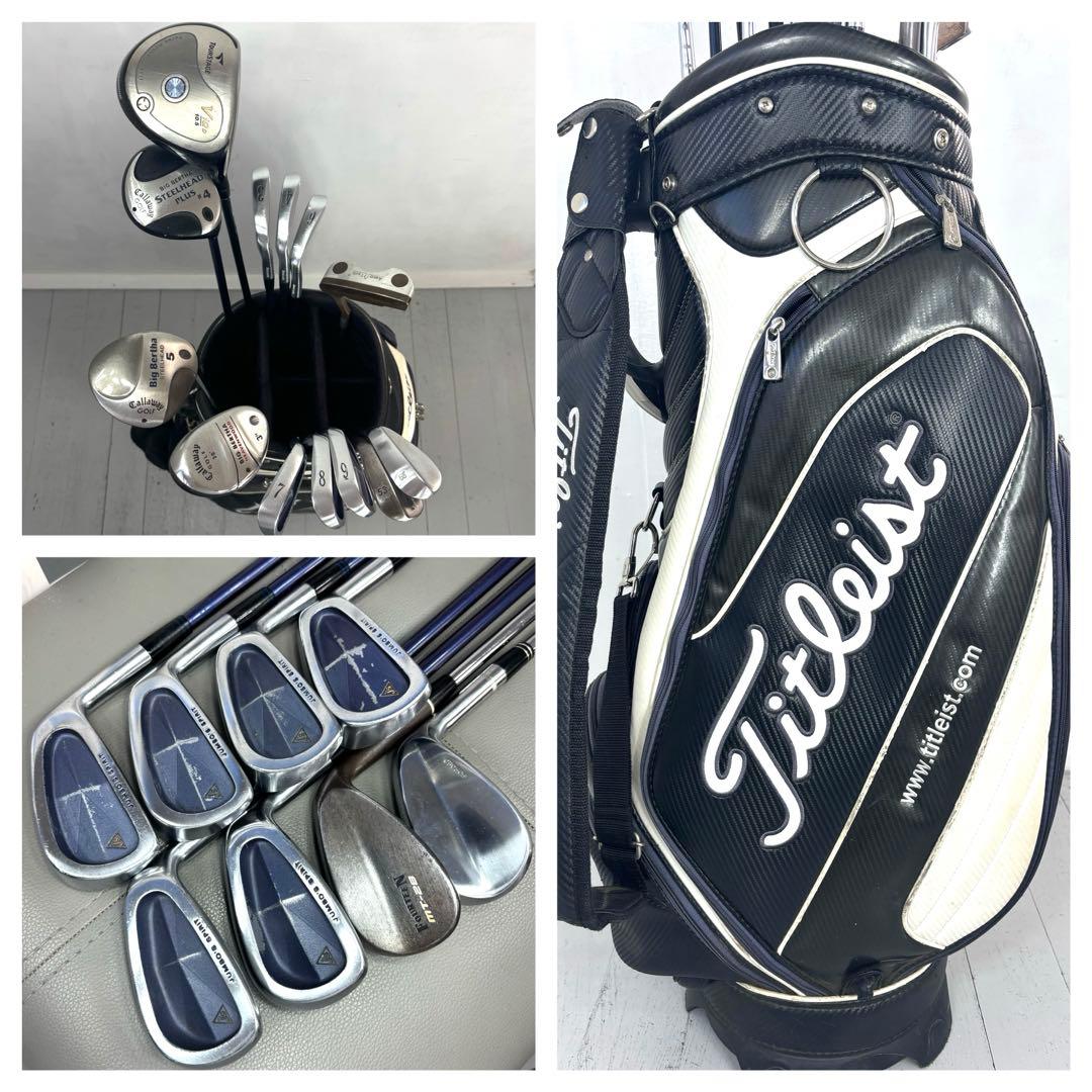 本格派 メンズゴルフクラブ 13本 フルセット ゴルフセット 豪華 お試しセット