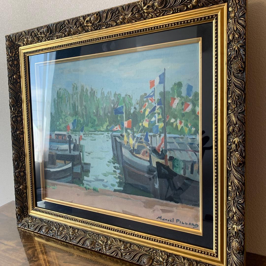 『マノエル・ピラー(Manuel Pillar)／トリコロール』8F号／油彩画