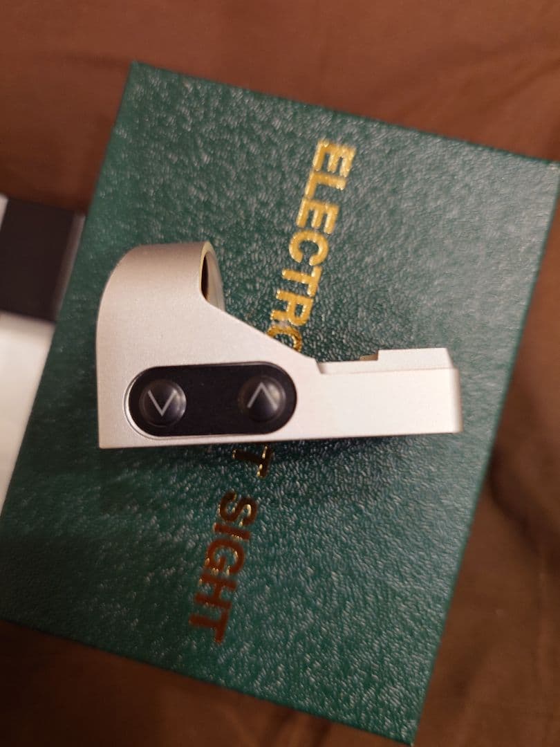 東京スコープ XT-6 ドットサイト シルバー! 美品。