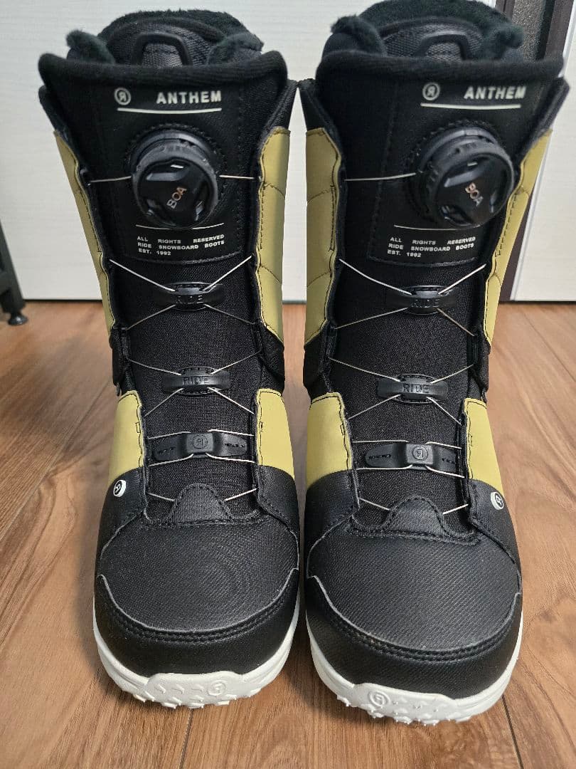 ライドANTHEM スノーボードブーツ 25cmオリーブ