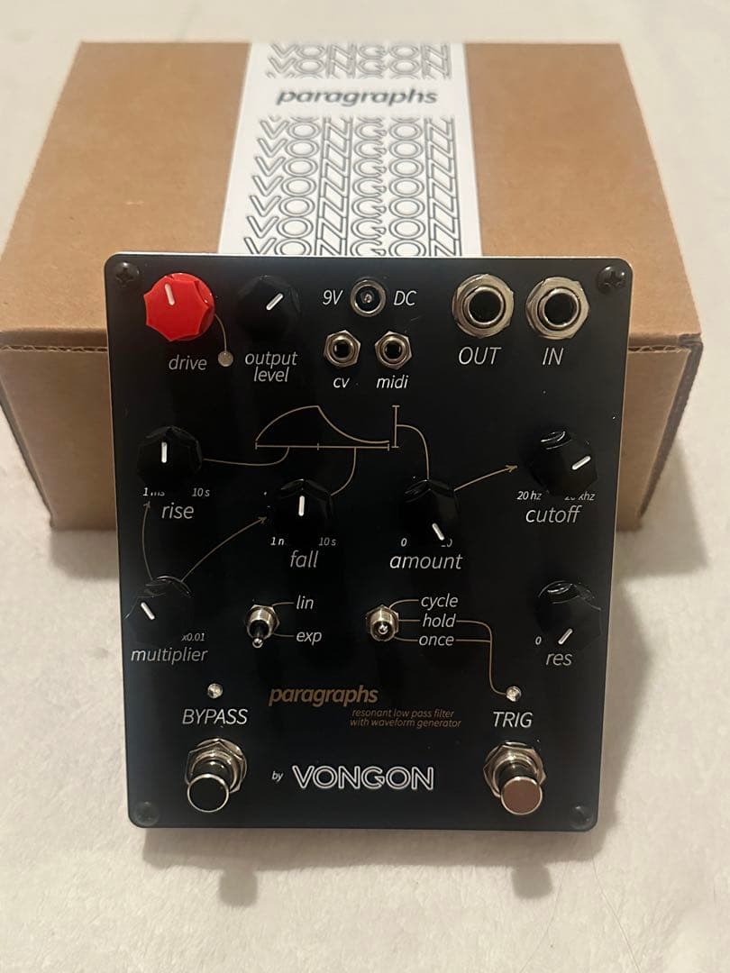 VONGON Paragraphs エフェクター