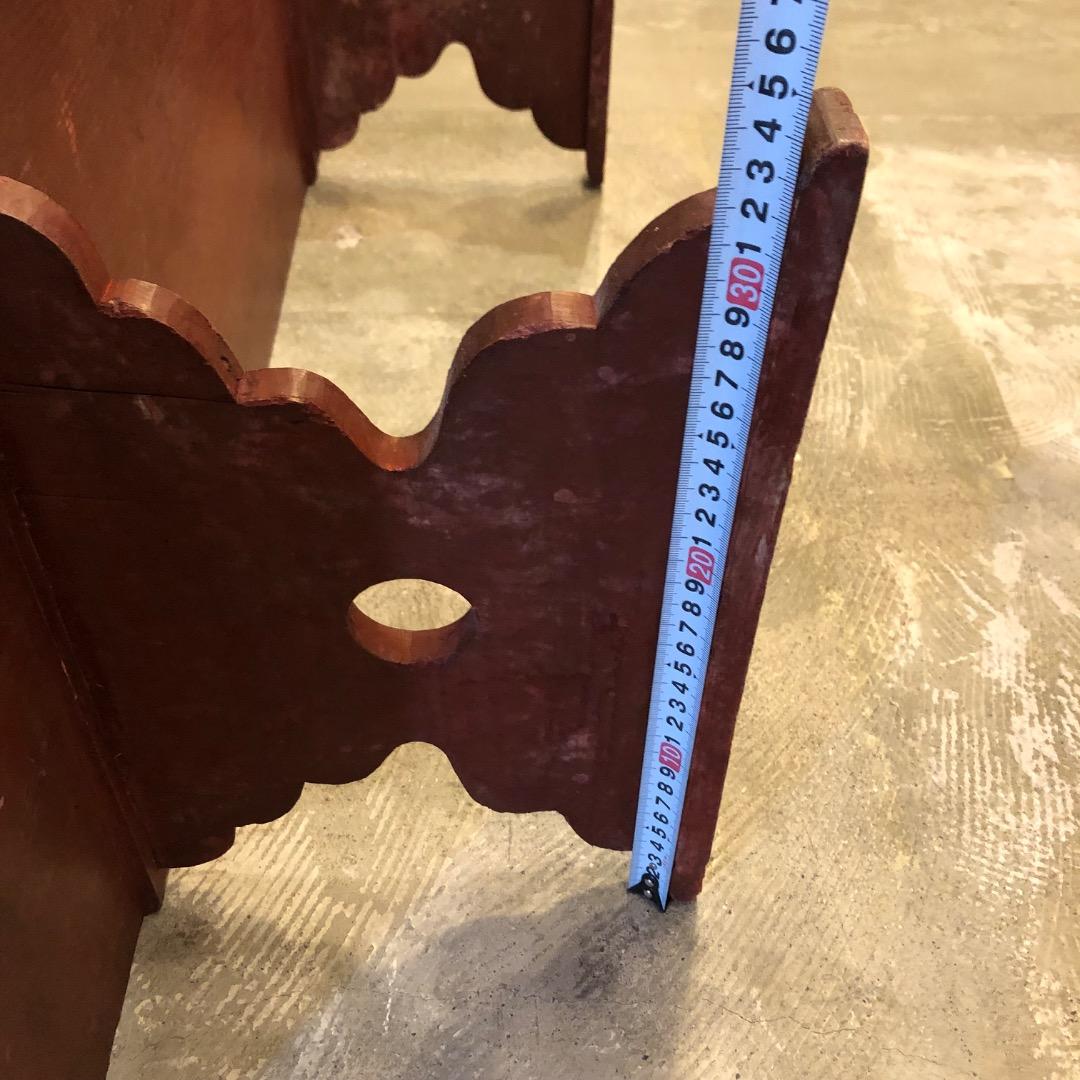 【昭和レトロ】　木製　文机　長テーブル　座卓 長座卓　ローテーブル　アンティーク