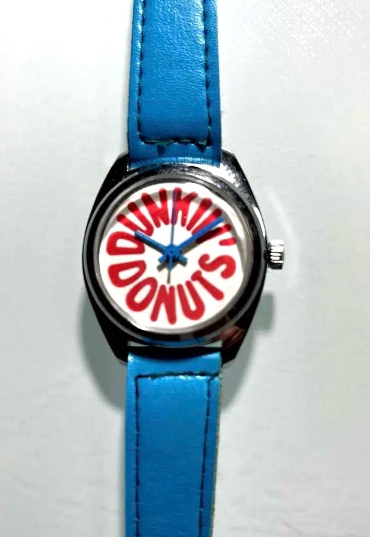 【レア未使用】サイケデリック❗️ダンキンドーナツ オリジナル腕時計 ノベルティ