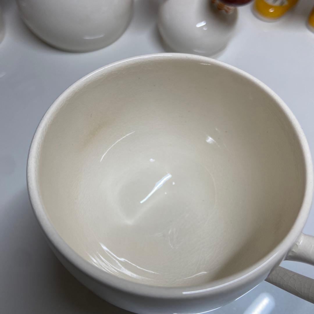 Carlton ware walking ティーカップ•シュガー•エッグスタンド