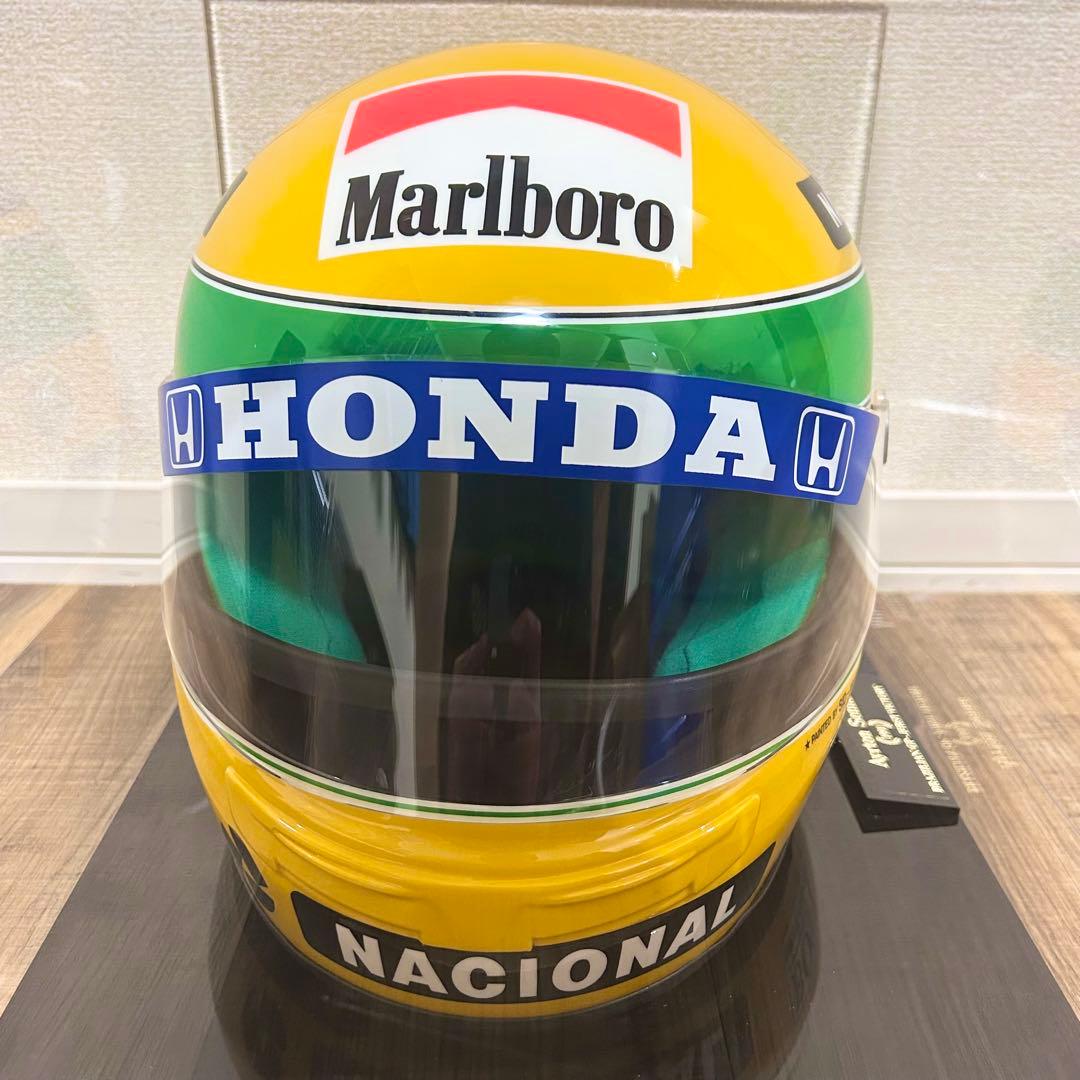 超レア品　アイルトン・セナ 公認レプリカヘルメット 限定1000個　1991年