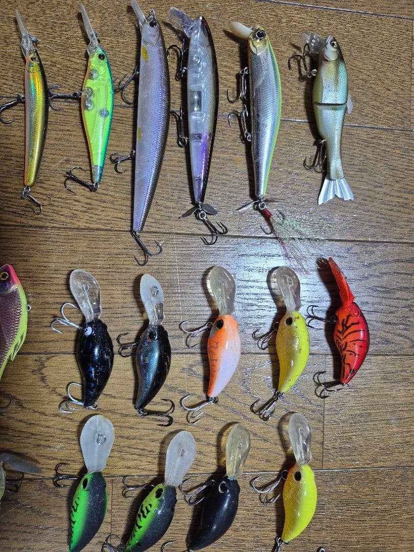 バス釣り　引退　ルアー約40個セット