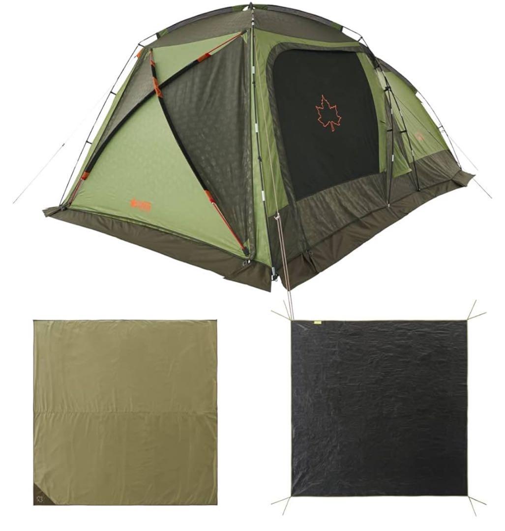 【未使用品】ロゴスneos PANELスクリーンドゥーブル XLテントセット