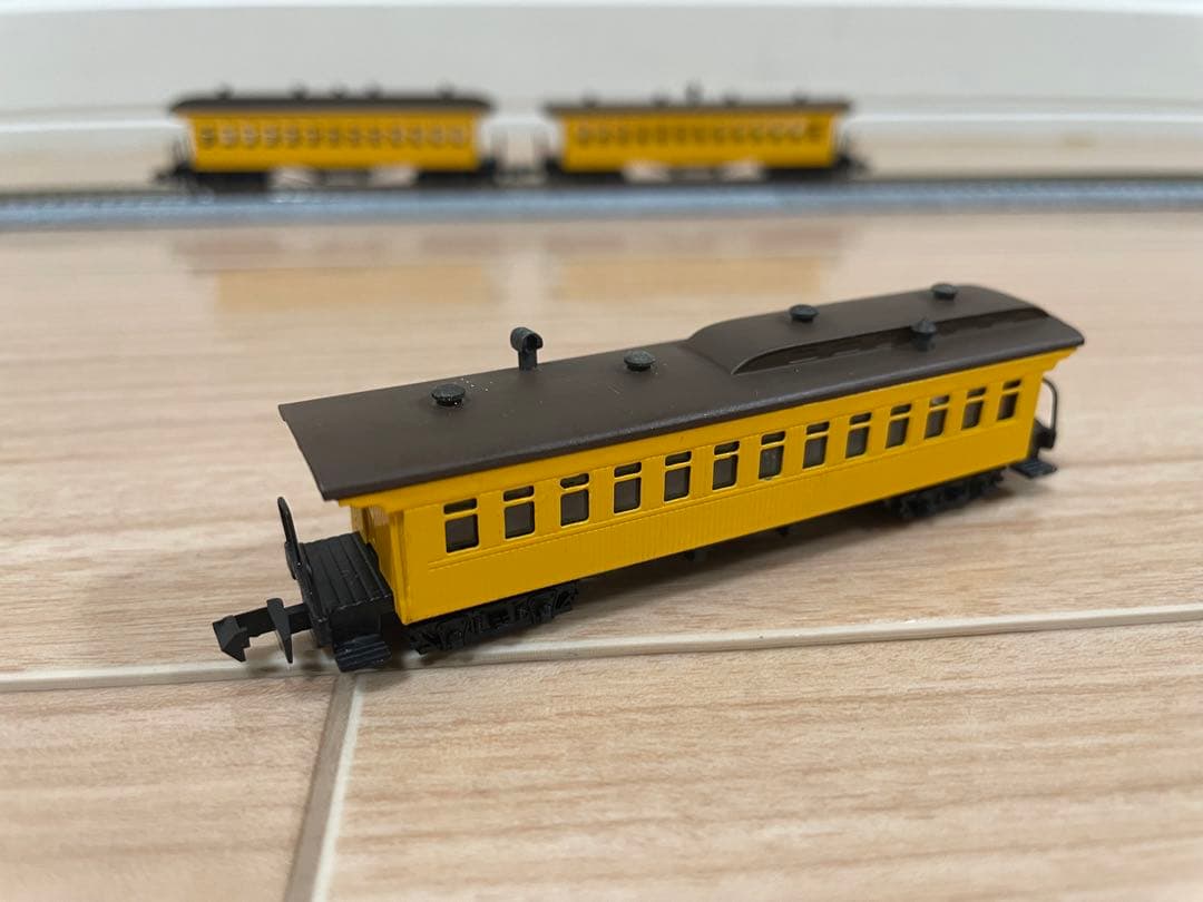 Nゲージ 中村精密 フコロ5665(2等車)など3両箱無しセット