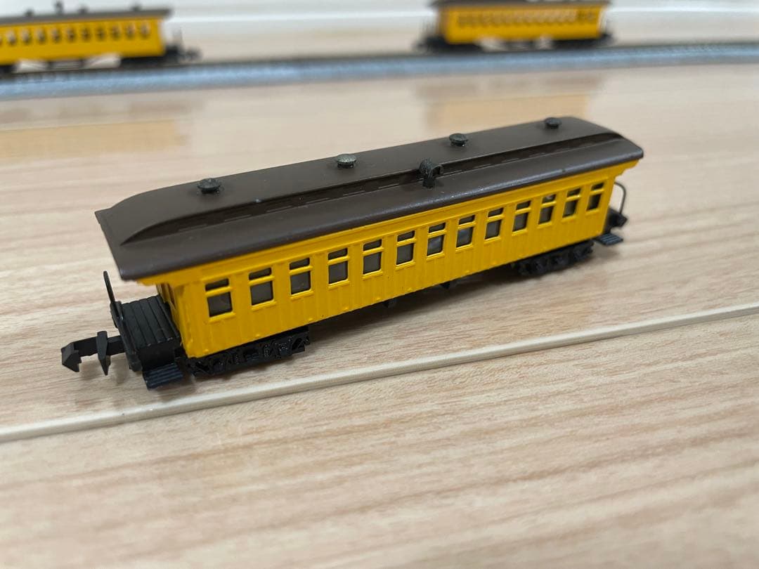 Nゲージ 中村精密 フコロ5665(2等車)など3両箱無しセット