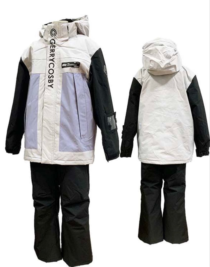 cosby ジュニア スキーウェア 上下セット ブルー