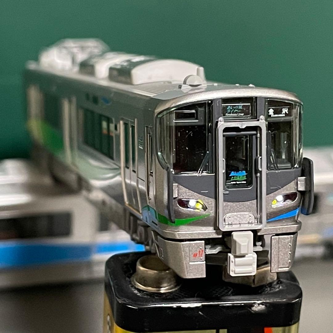 【加工品】KATO あいの風とやま鉄道　521系1000番台　2両セット