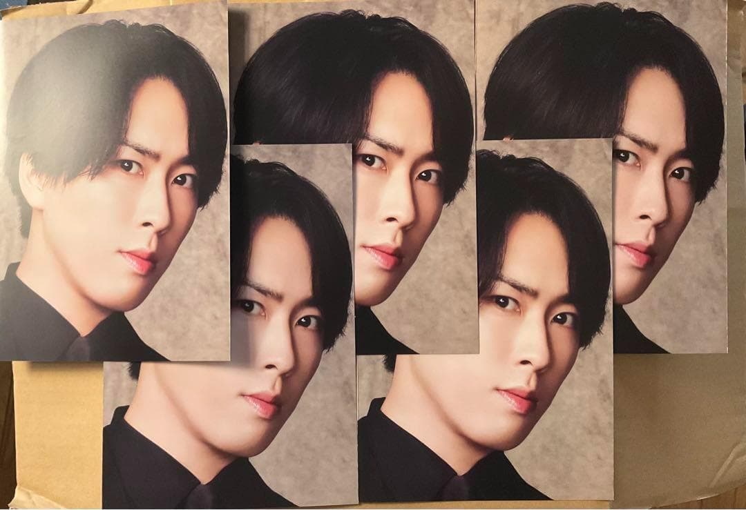 29枚フェイスカード　チェキ118枚岩本照　宮舘涼太　 Man ベスト