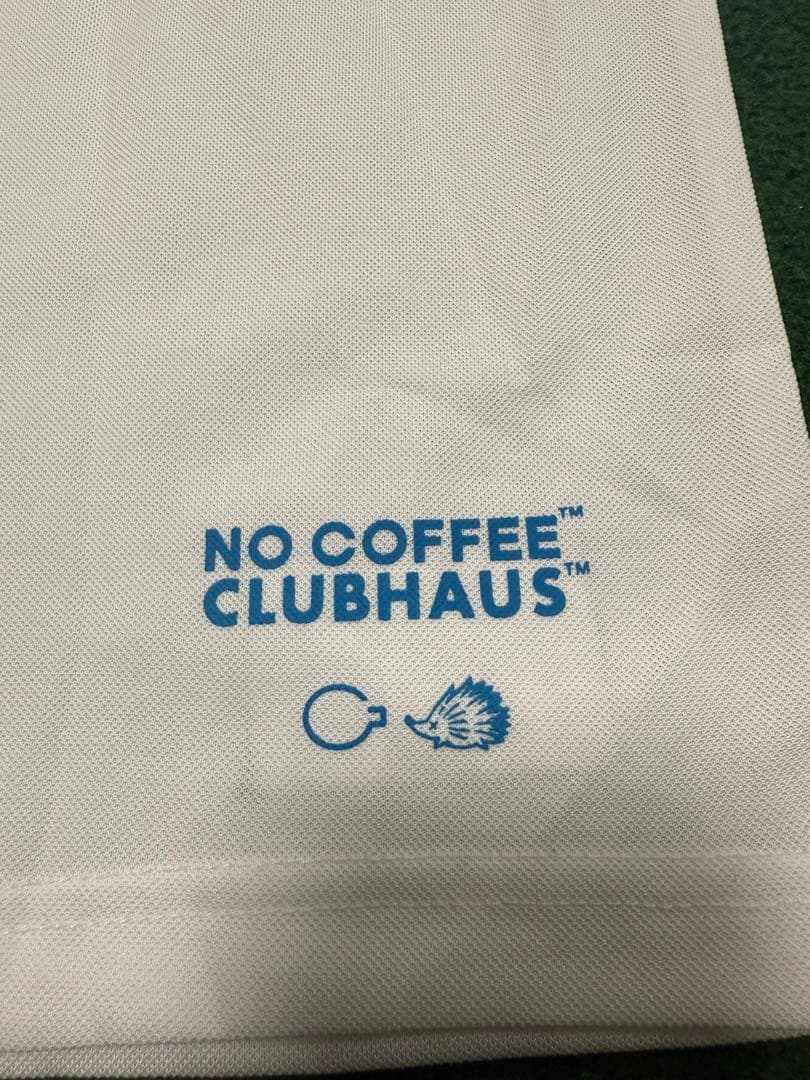 NO COFFEE✖️CLUB HAUSポロシャツ Lサイズ