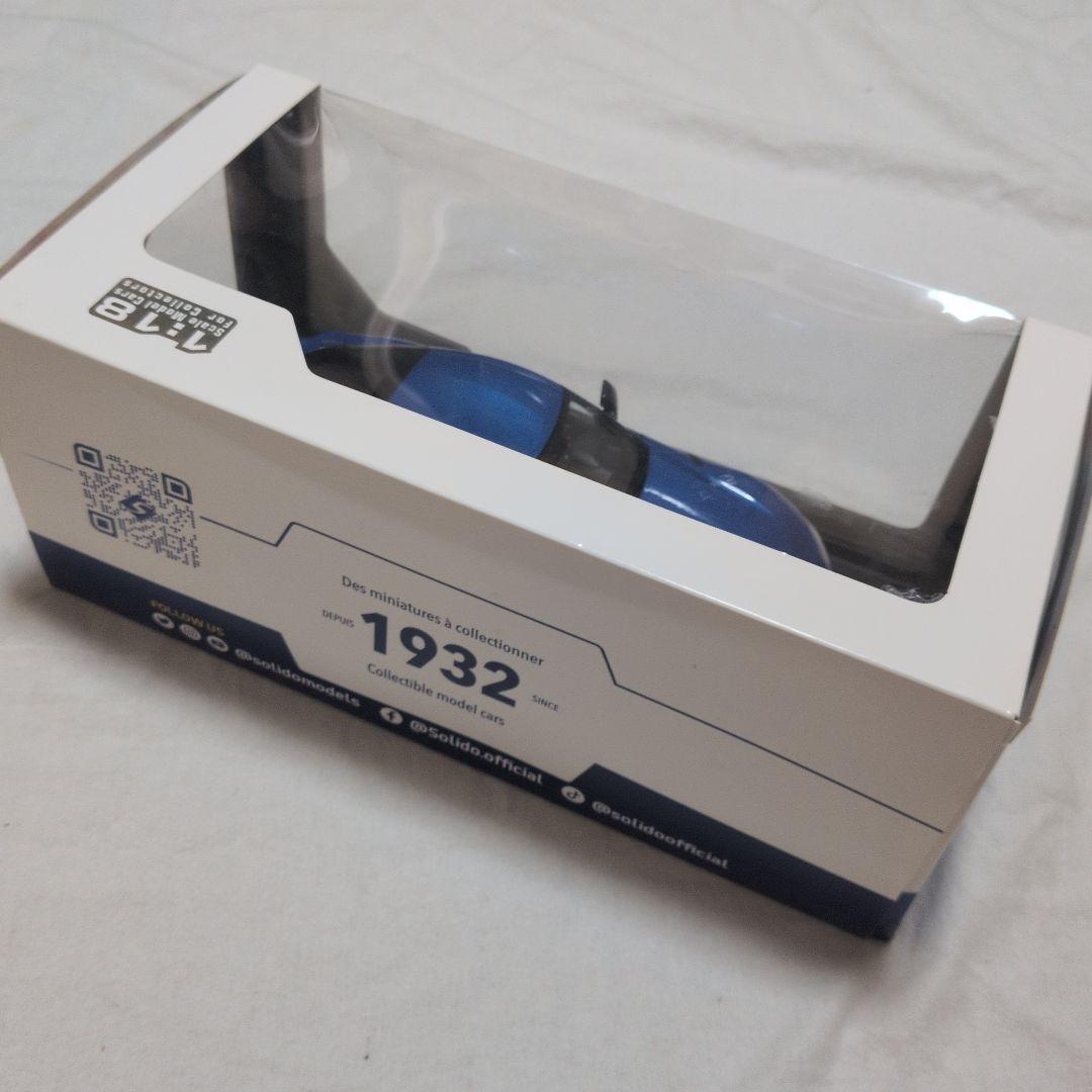 SOLIDO 1/18 トヨタ GR スープラ ブルー