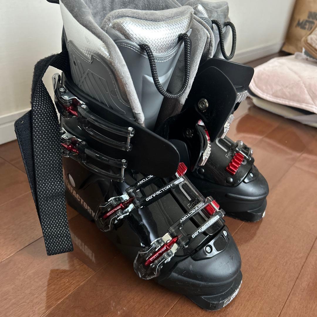 GENFACTORY FD6 スキーシューズ ブラック　27センチ