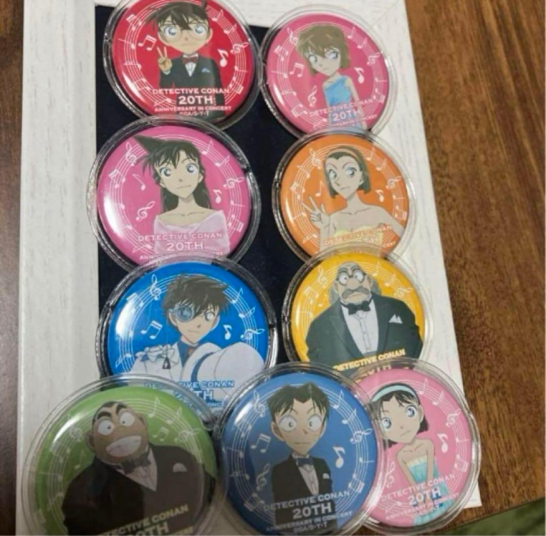 名探偵コナン　コンサート　缶バッジ　コンプリート
