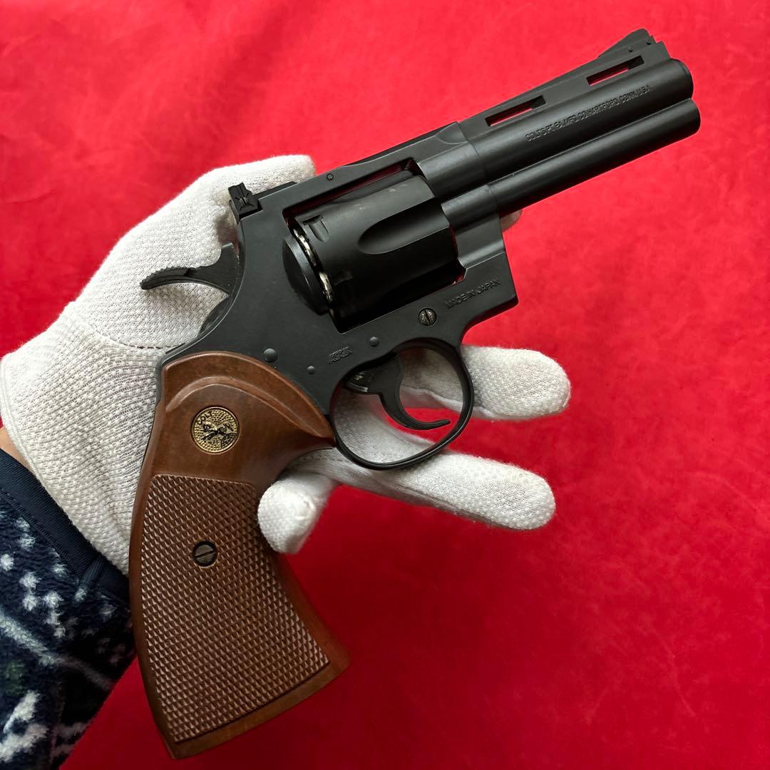 東京マルイ　コルトパイソン　357マグナム4インチ　24連射ガスリボルバー