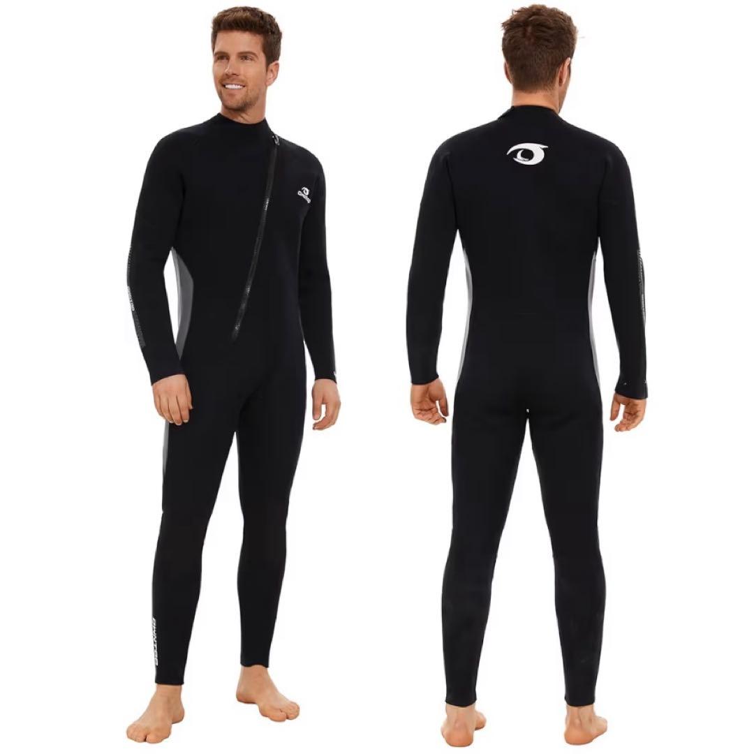 Owntop メンズ ウェットスーツ 5mm フルスーツ XXL