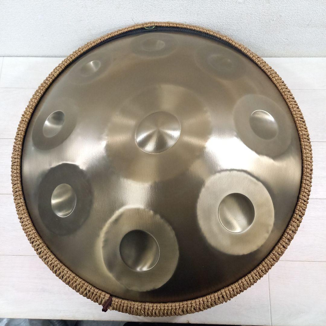 未使用◎handpan 432Hz 10ノート スチールドラム ハンドドラム