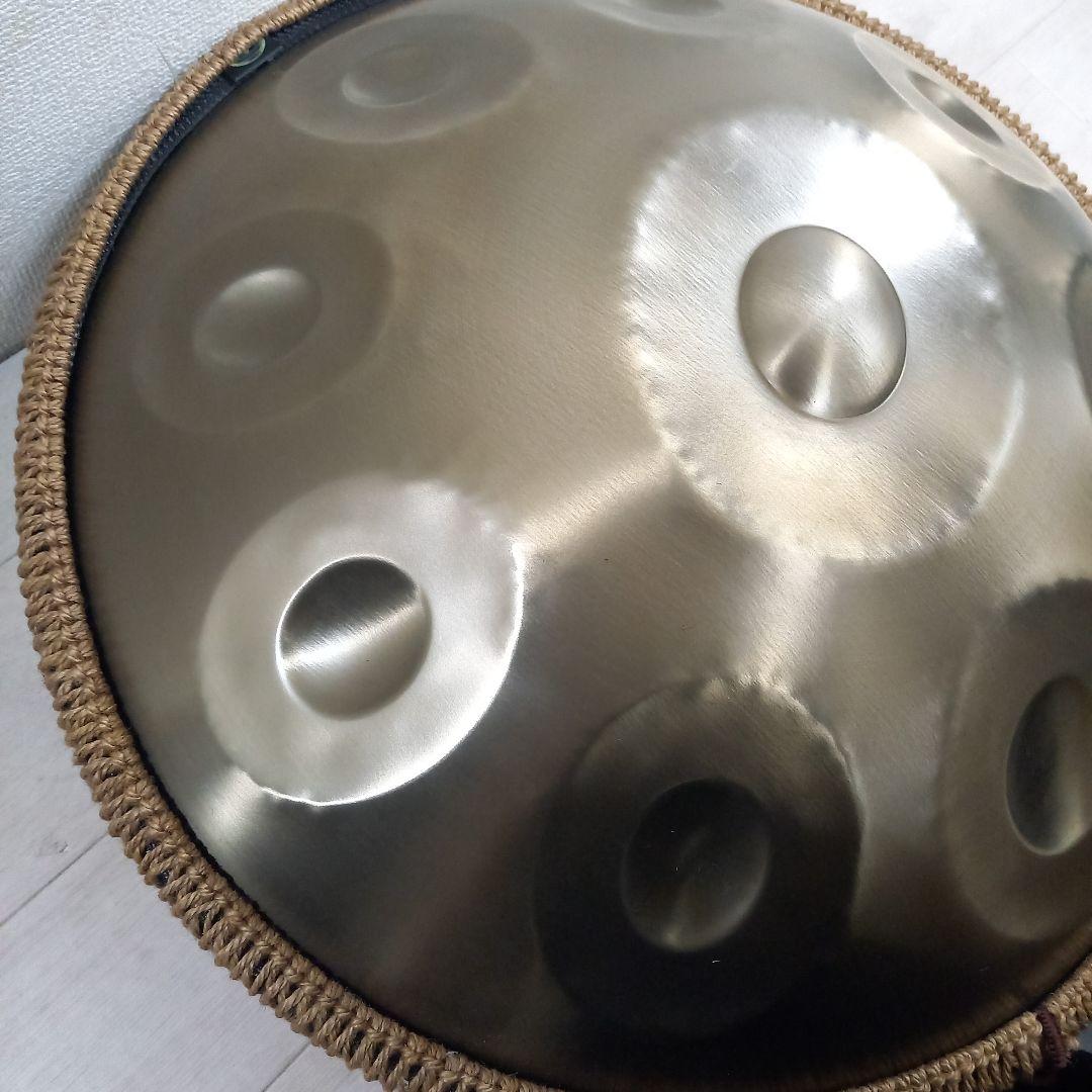 未使用◎handpan 432Hz 10ノート スチールドラム ハンドドラム