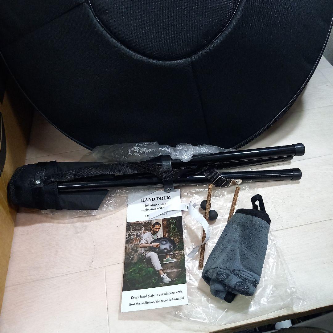 未使用◎handpan 432Hz 10ノート スチールドラム ハンドドラム