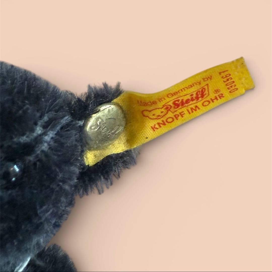 シュタイフ　ヒストリック　ミニチュアシリーズ　テディベア　ブラック　030567