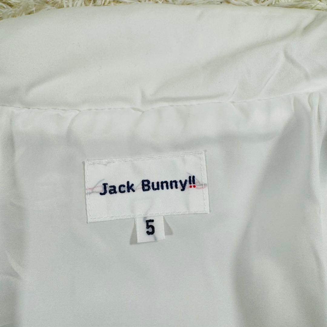 【極美品】ジャックバニー　フロントテープロゴ　綿ジャケット　サイズ５　L相当