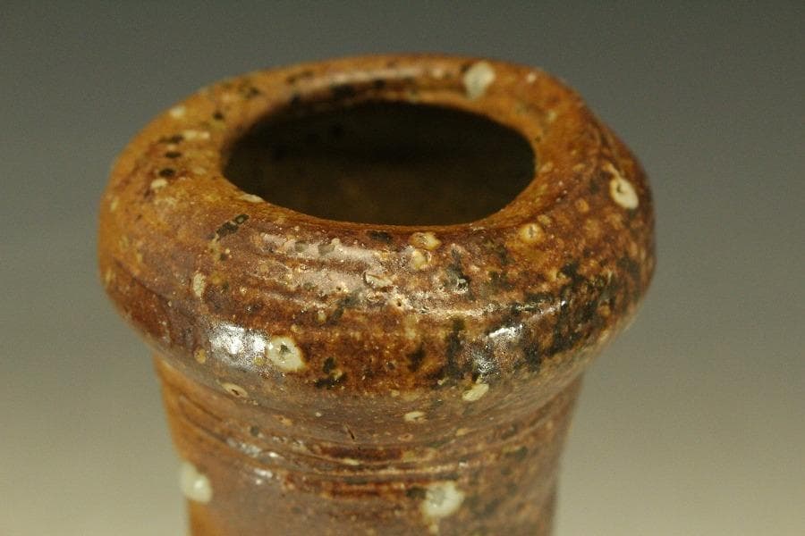 信楽焼 高橋楽斎 花入 花器 花瓶 共箱 916