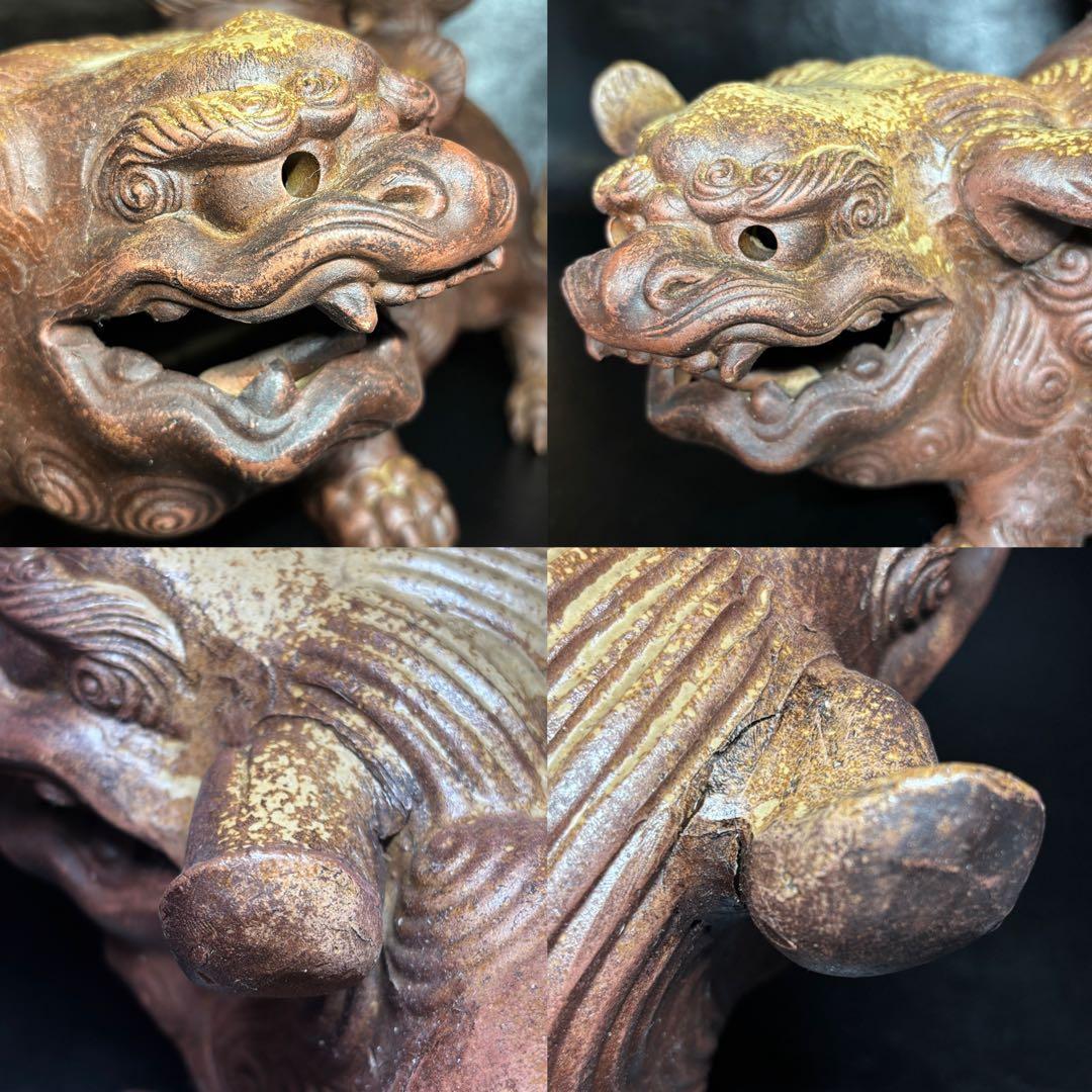 ★備前焼！獅子 置物！『木村 友敬』作！★木村長十郎友敬