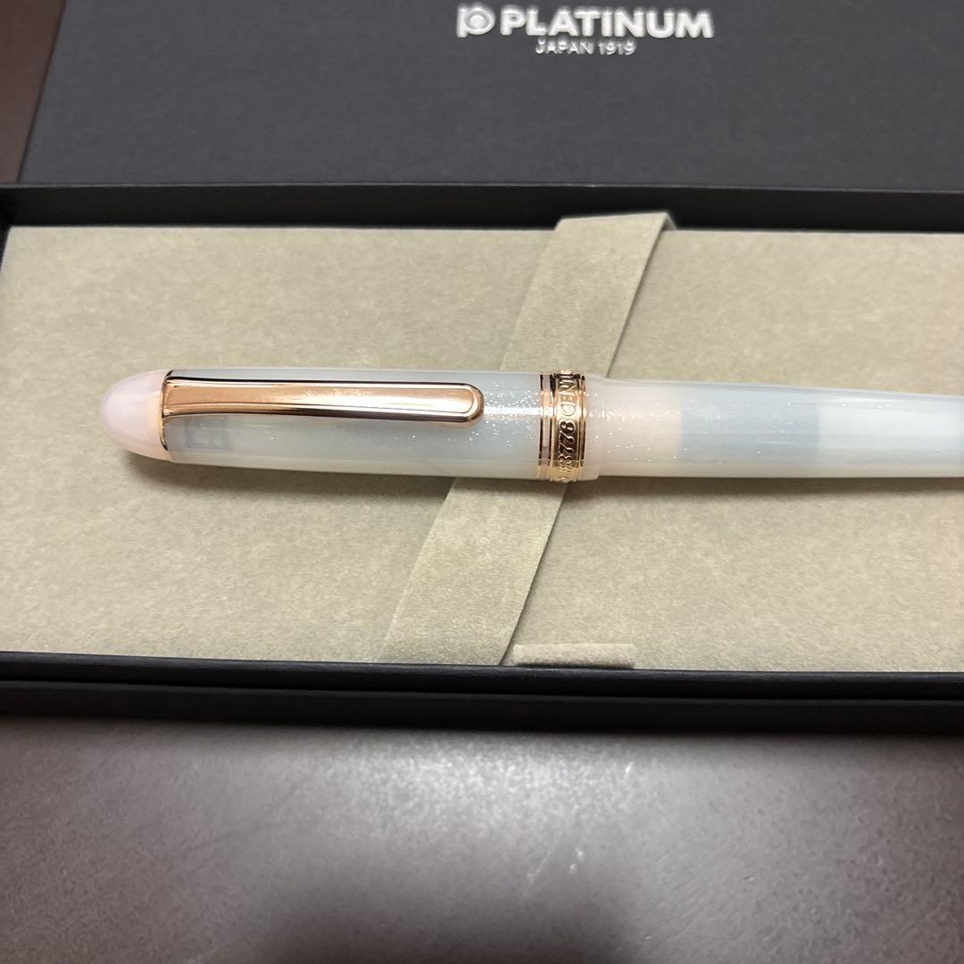 な*ち様 初雪 万年筆　八文字屋 オリジナル　細字 F 限定