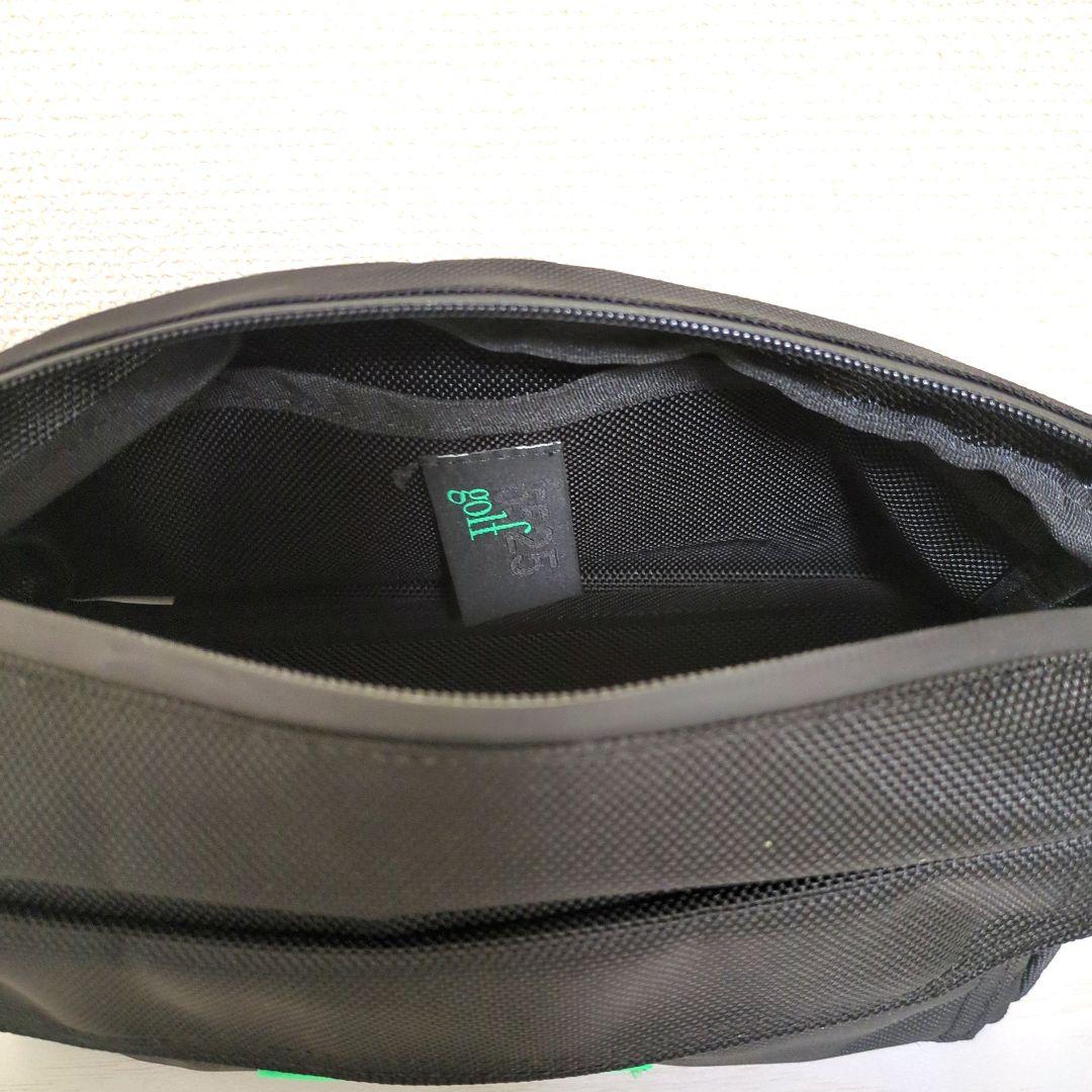 5525GOLF ラウンドバッグ ポーチ 黒