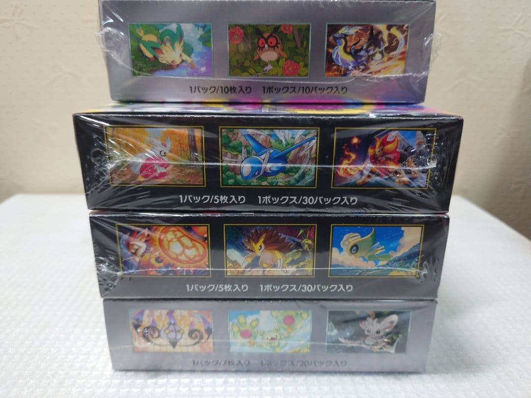 ポケカ　シュリンク付き　4boxまとめ売り