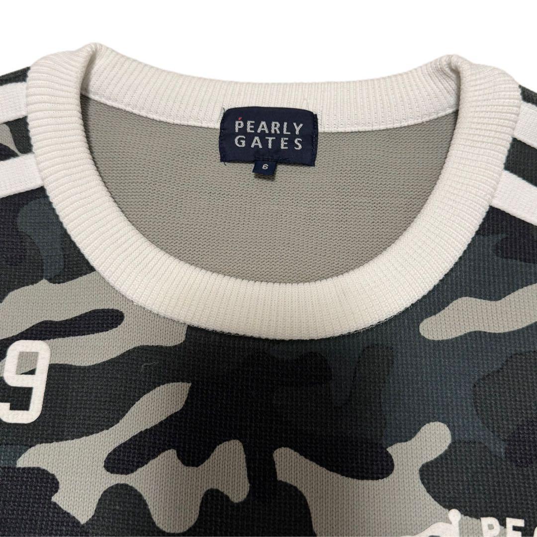 PEARLY GATES ニット セーター カモフラージュ メンズ　XLサイズ6
