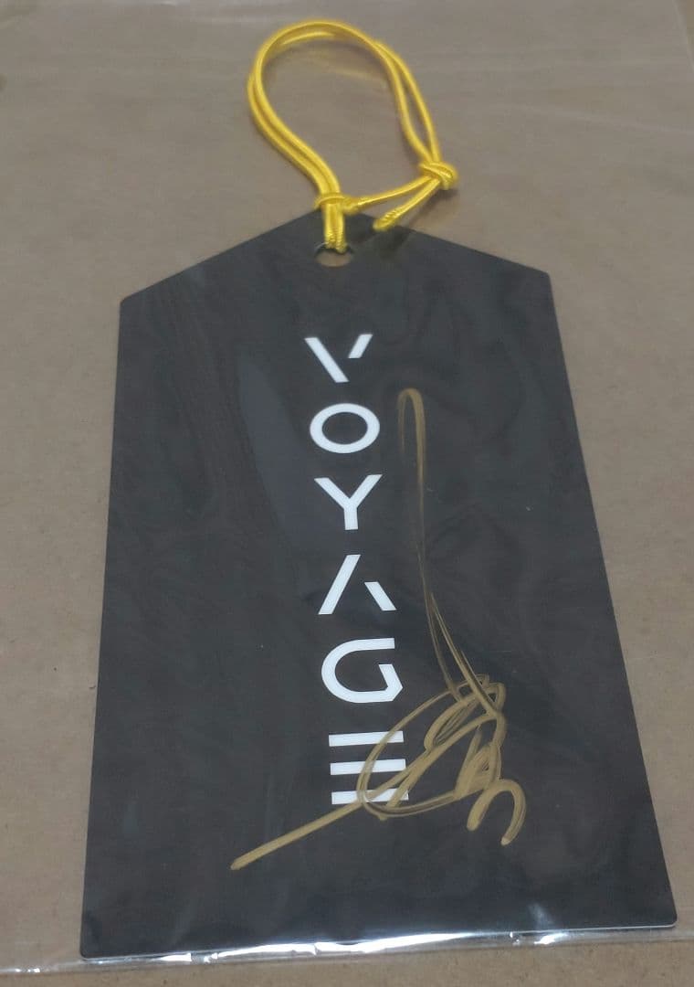 西川貴教直筆サイン入りタグ