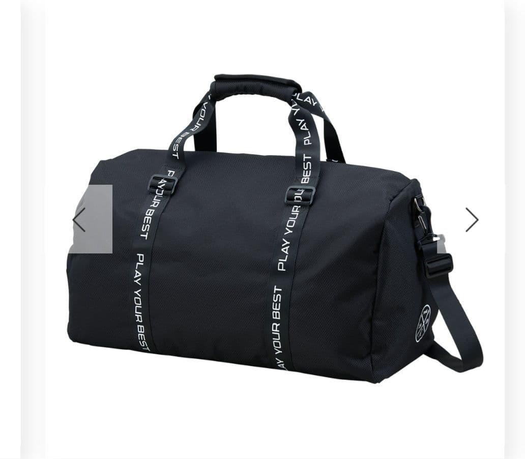 ※値下げしました！※【新品・未使用】PING ゴルフバッグ 黒(ボストンバッグ)