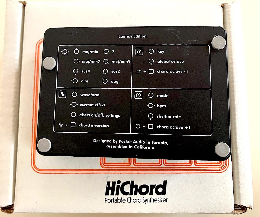 鍵盤楽器 Pocket Audio Hi-Chord Chord Synthesizer