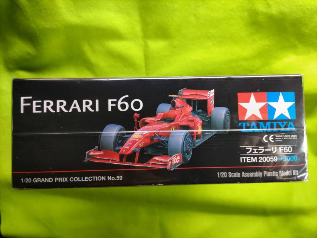 フェラーリ　F60 タミヤ　1/20 GPコレクションNo.59