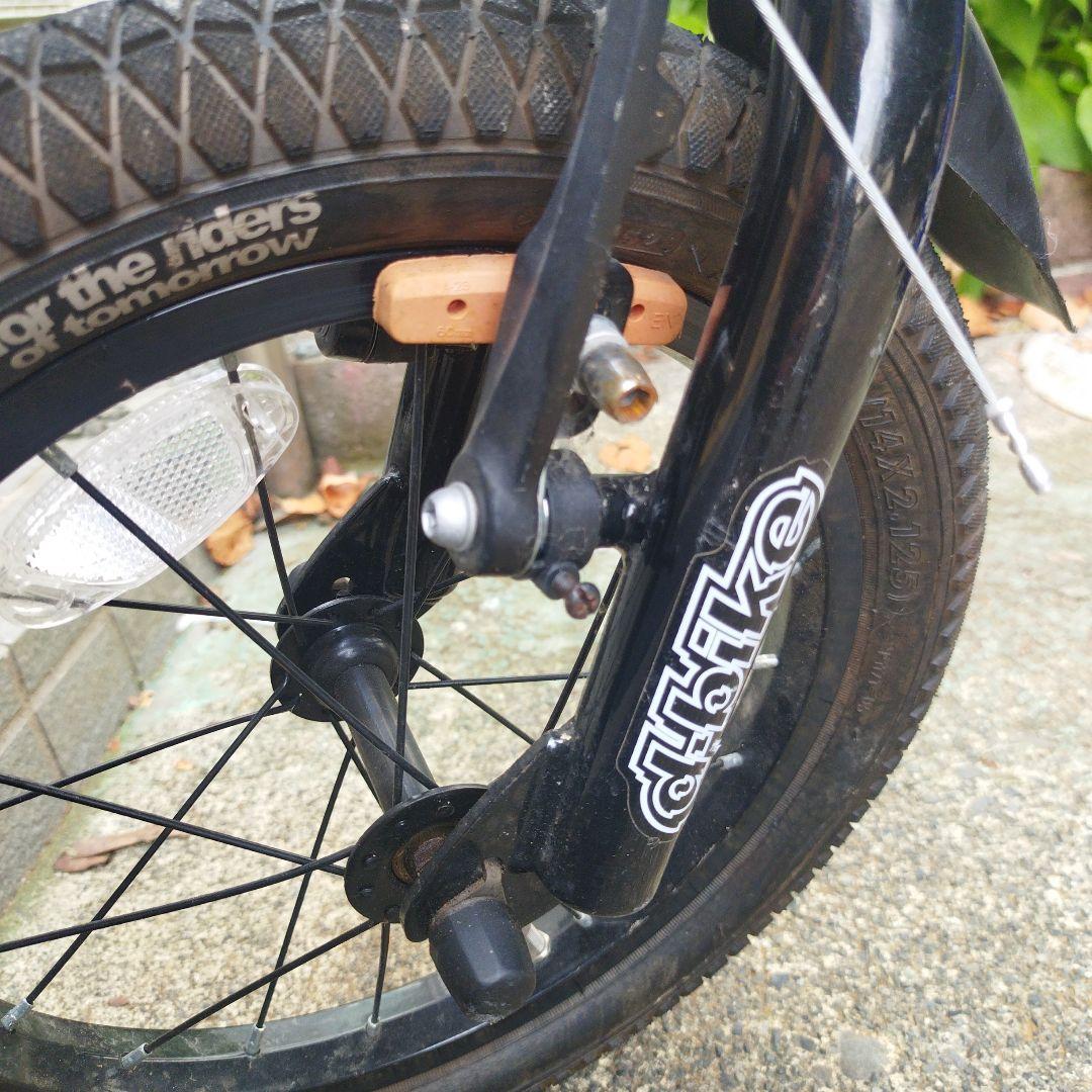 d-bike マスタープラス 14インチ MASTER+ 14 中古　補助輪付き